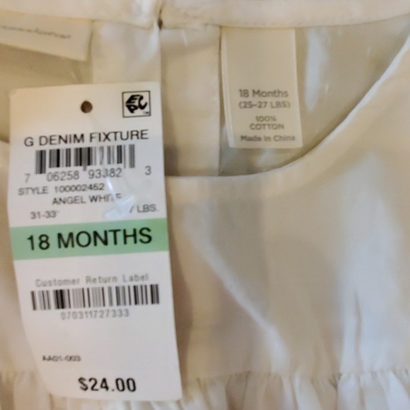 NWT- 18 Months Girls Blouse - Picture 4 of 4